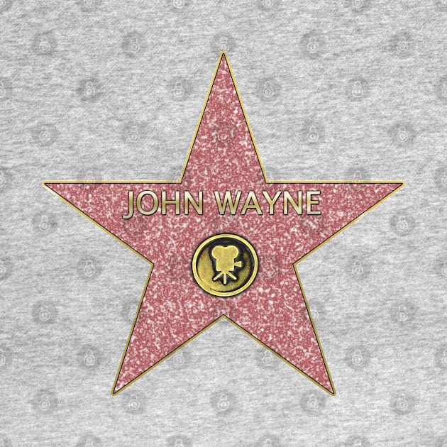 John Wayne's Hollywood Star by MonkeyKing